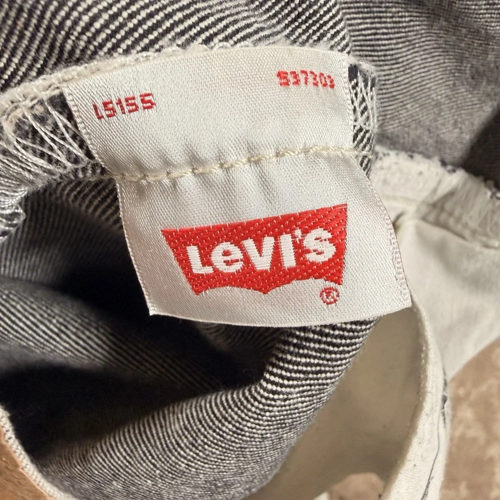 Vintage Levis 501 XX Jeans Men's 36x30 Gray Denim Button Fly Straight